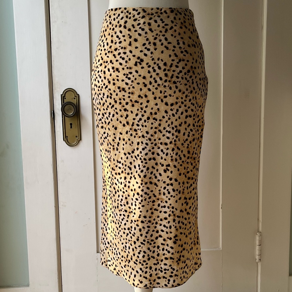 NWT leopard / animal print cupcakes and cashmere skirt